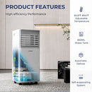 Portable Air Conditioner 8000 BTU 3-in-1 Air Conditioner with Dehumidifier and Fan Mode