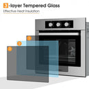 Costway 24 Inch Single Wall Oven 2.47Cu.ft with 5 Cooking Modes