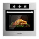 Costway 24 Inch Single Wall Oven 2.47Cu.ft with 5 Cooking Modes