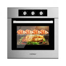 Costway 24 Inch Single Wall Oven 2.47Cu.ft with 5 Cooking Modes