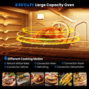 Costway 30 Inches 120V Natural Gas Range with 5 Burners Cooktop