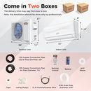 Best Air conditioner 12000 BTU Mini Split Air Conditioner and Heater