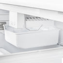 FORNO Espresso Gallipoli 30" 17.5 Cu. Ft. Refrigerator with Ice Maker in White with Antique Brass Handles, FFFFD1974-31WHT