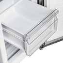 FORNO Salerno 33" 15.6 cu. ft. Side-by-Side Built-In Refrigerator in Stainless Steel, FFRBI1805-33SB