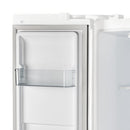 FORNO Espresso Salerno 33" 15.6 cu. ft. Refrigerator in White with Antique Brass Handles, FFRBI1805-33WHT