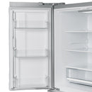 FORNO Moena 36" 19.2 cu. ft. French Door Built-In Refrigerator in Stainless Steel with Ice Maker, FFRBI1820-36SB