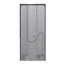 FORNO Espresso Gallipoli 30" 17.5 Cu. Ft. Refrigerator with Ice Maker in Black with Antique Brass Handles, FFFFD1974-31BLK