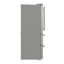 FORNO Moena 36" 19.2 cu. ft. French Door Built-In Refrigerator in Stainless Steel with Ice Maker, FFRBI1820-36SB