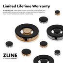 ZLINE Autograph Edition 36-Inch Select Series Gas Range with 6 Burner Cooktop and 5.2 Cu. Ft. Gas Convection Gas Oven in Satin Stainless Steel with White Matte Door and Matte Black Accents (HGRSZ-WM-36-MB)