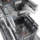 ZLINE 24-Inch Monument Series 3rd Rack Top Touch Control Dishwasher in Red Gloss with Stainless Steel Tub, 45dBa (DWMT-RG-24)