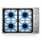 Costway 30/36 Inch Gas Cooktop with 4/6 Powerful Burners and ABS Knobs