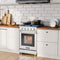 Costway 24 Inches Freestanding Natural Gas Range with 4 Burners Cooktop