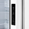 FORNO Espresso Gallipoli 30" 17.5 Cu. Ft. Refrigerator with Ice Maker in White with Antique Brass Handles, FFFFD1974-31WHT