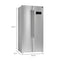 FORNO Salerno 33" 15.6 cu. ft. Side-by-Side Built-In Refrigerator in Stainless Steel, FFRBI1805-33SB