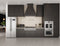 FORNO Salerno 33" 15.6 cu. ft. Side-by-Side Built-In Refrigerator in Stainless Steel, FFRBI1805-33SB