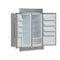 FORNO Rizzuto 60" 27.6 cu. ft. Refrigerator & Freezer in Stainless Steel with Grill Trim Kit, FFFFD1933-60S
