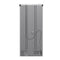 FORNO Espresso Gallipoli 30" 17.5 Cu. Ft. Refrigerator with Ice Maker in White with Silver Handles, FFFFD1974-31WHT