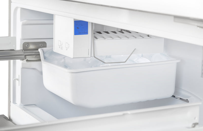 FORNO Moena 36" 19.2 cu. ft. French Door Built-In Refrigerator in Stainless Steel with Ice Maker, FFRBI1820-36SB
