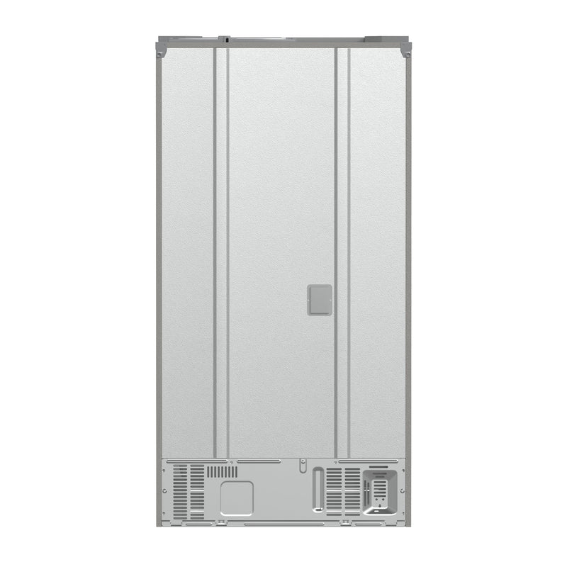 FORNO Moena 36" 19.2 cu. ft. French Door Built-In Refrigerator in Stainless Steel with Ice Maker, FFRBI1820-36SB