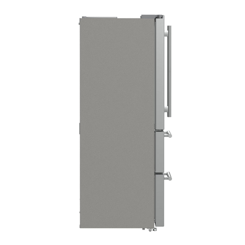 FORNO Moena 36" 19.2 cu. ft. French Door Built-In Refrigerator in Stainless Steel with Ice Maker, FFRBI1820-36SB